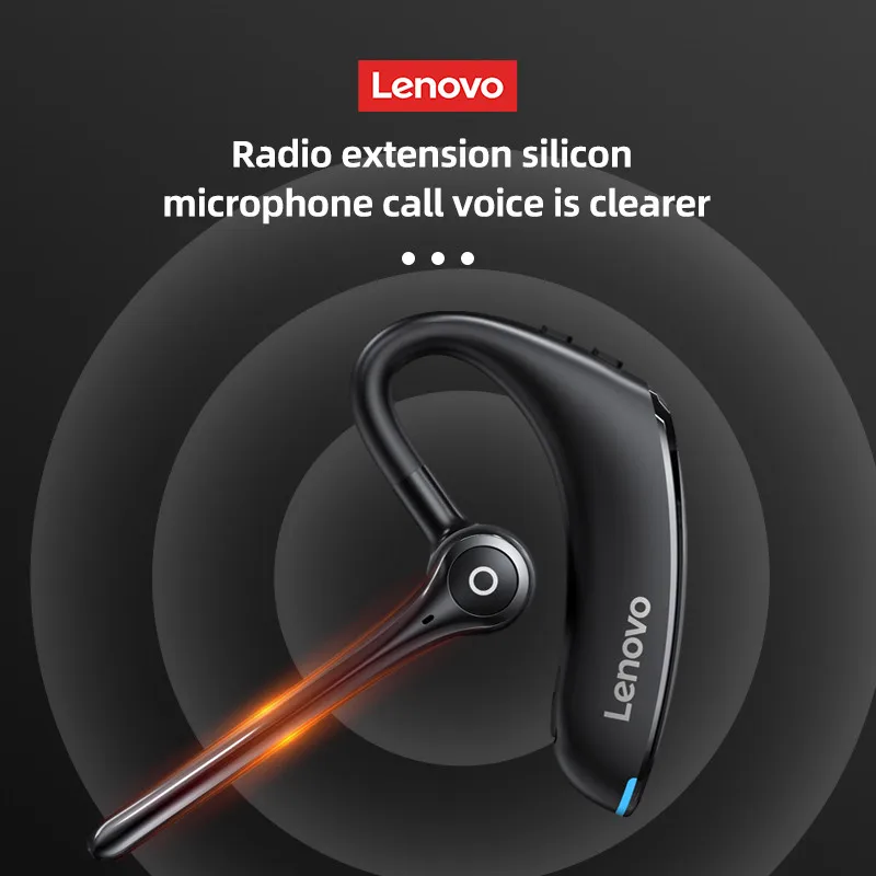 Original Lenovo BH2 Fast Charging Headphones Ergonomic Design Headset Ergonomic Design High Quality Ear Hook Earphones with Mic