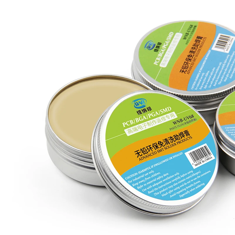 Lead-Free NO-Clean Solder Flux Paste Mild Rosin Environmental Welding Paste Grease for SMD PGA PCB BGA Soldering Repair Tools