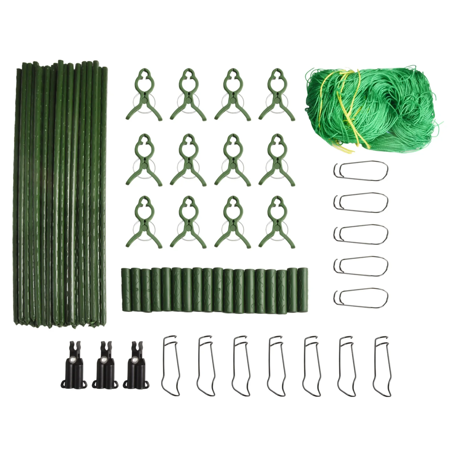 

Plastic Coated Steel Core Splicable Design Suitable for Various Vegetables Supports Climbing Plants 48 x 48 Inch