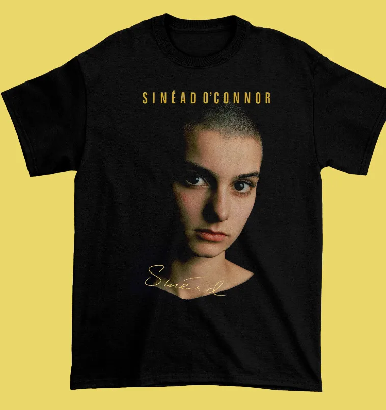 Sinead OConnor Music Black MEn all size T Shirt