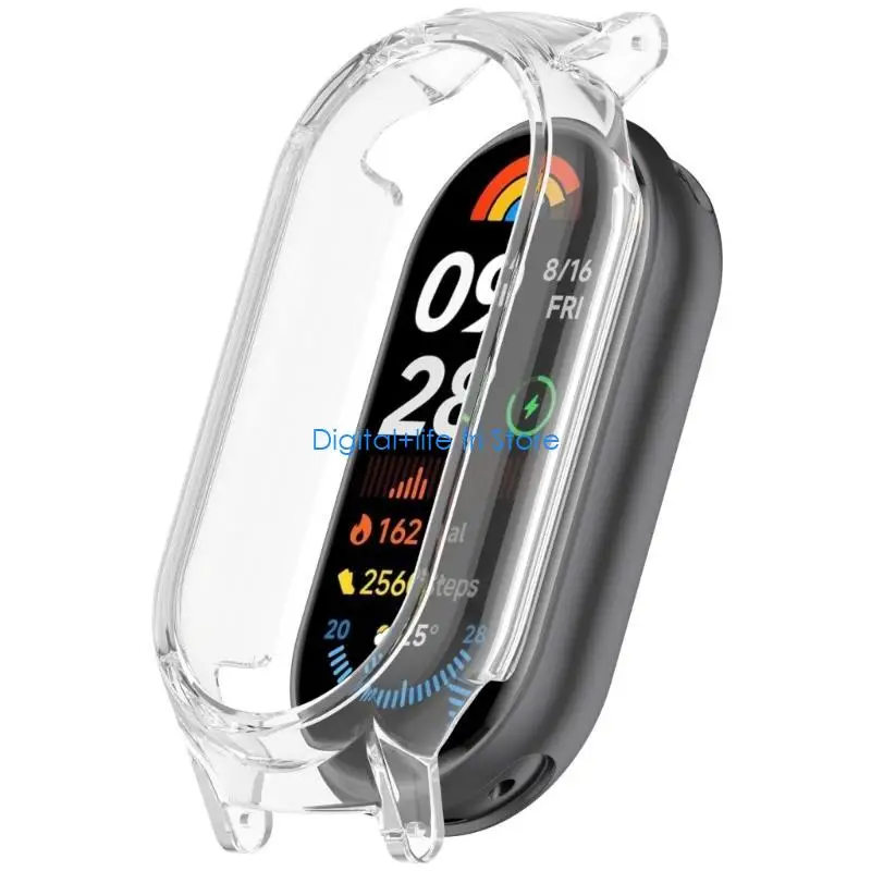 E06D Scratchproof Housing Dustproof Shell with 12mm Strap for Band 9