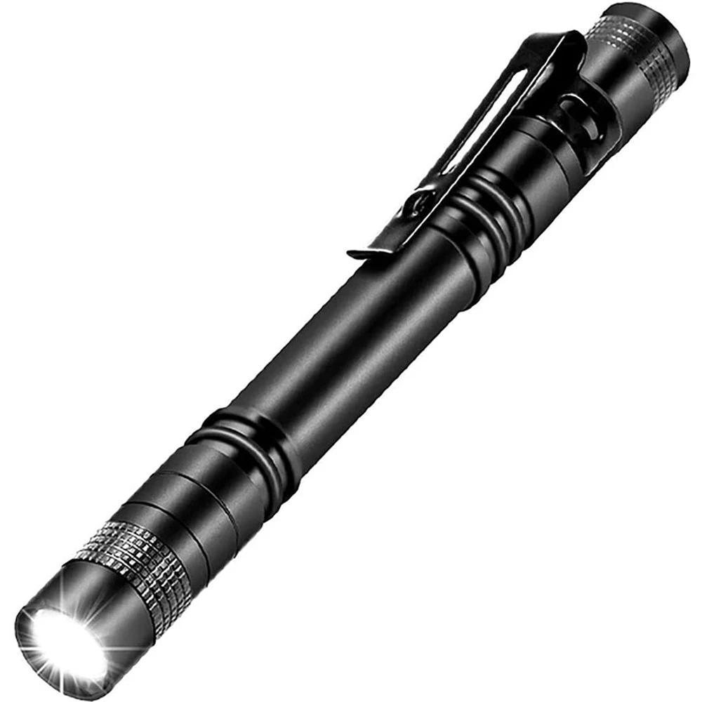 Ledes Zseb Tollhegy ligh Zseblámpa kicsi Mali penlight vel csipesz penholder Összetett múlt idő flashlights számára Megtekintés longue javító kemping