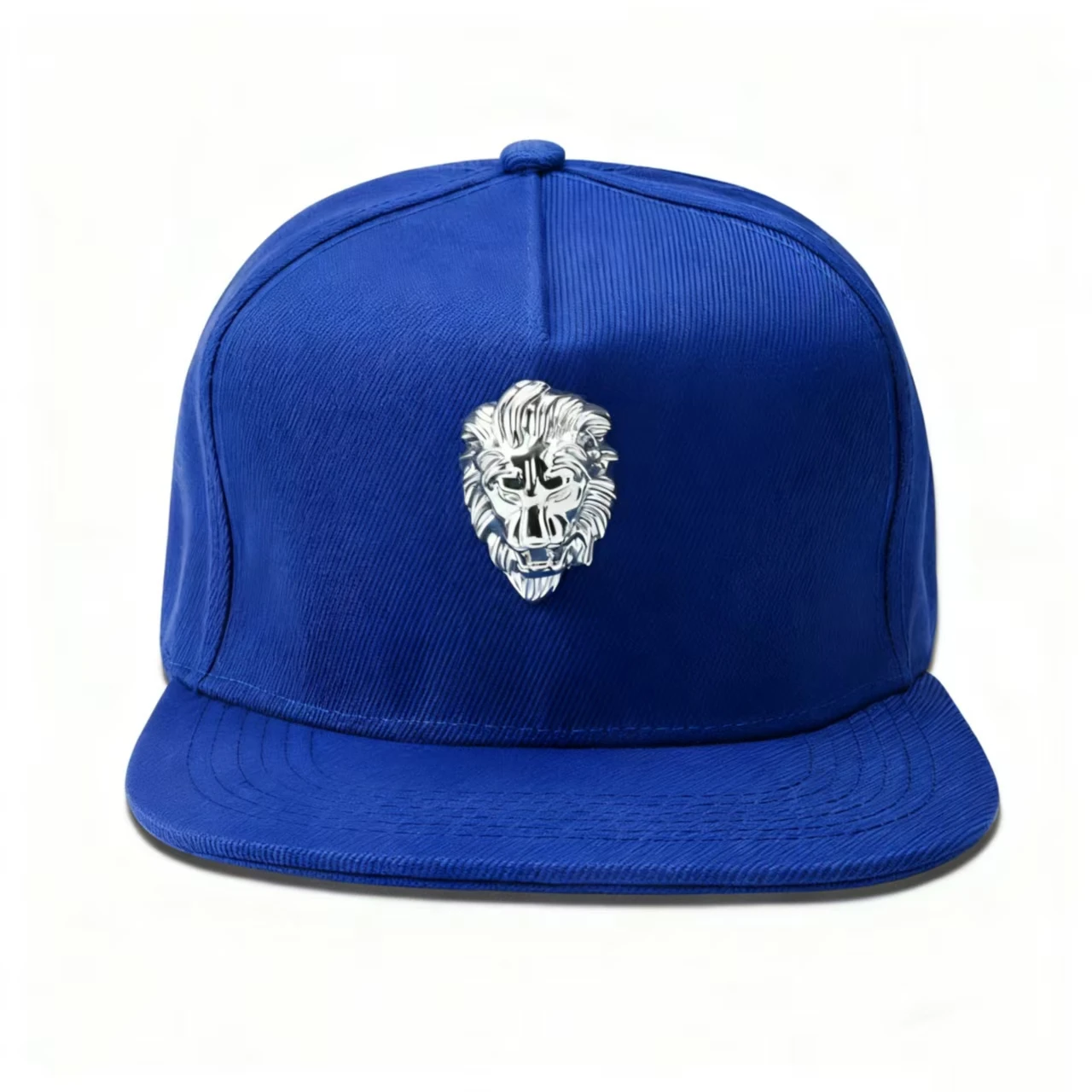 

Unisex 3D Lion Metal Logo Cotton Flat Cap Street Skateboarding Hip Hop Outdoor Baseball Hat Red Black Blue 2025 Fashion
