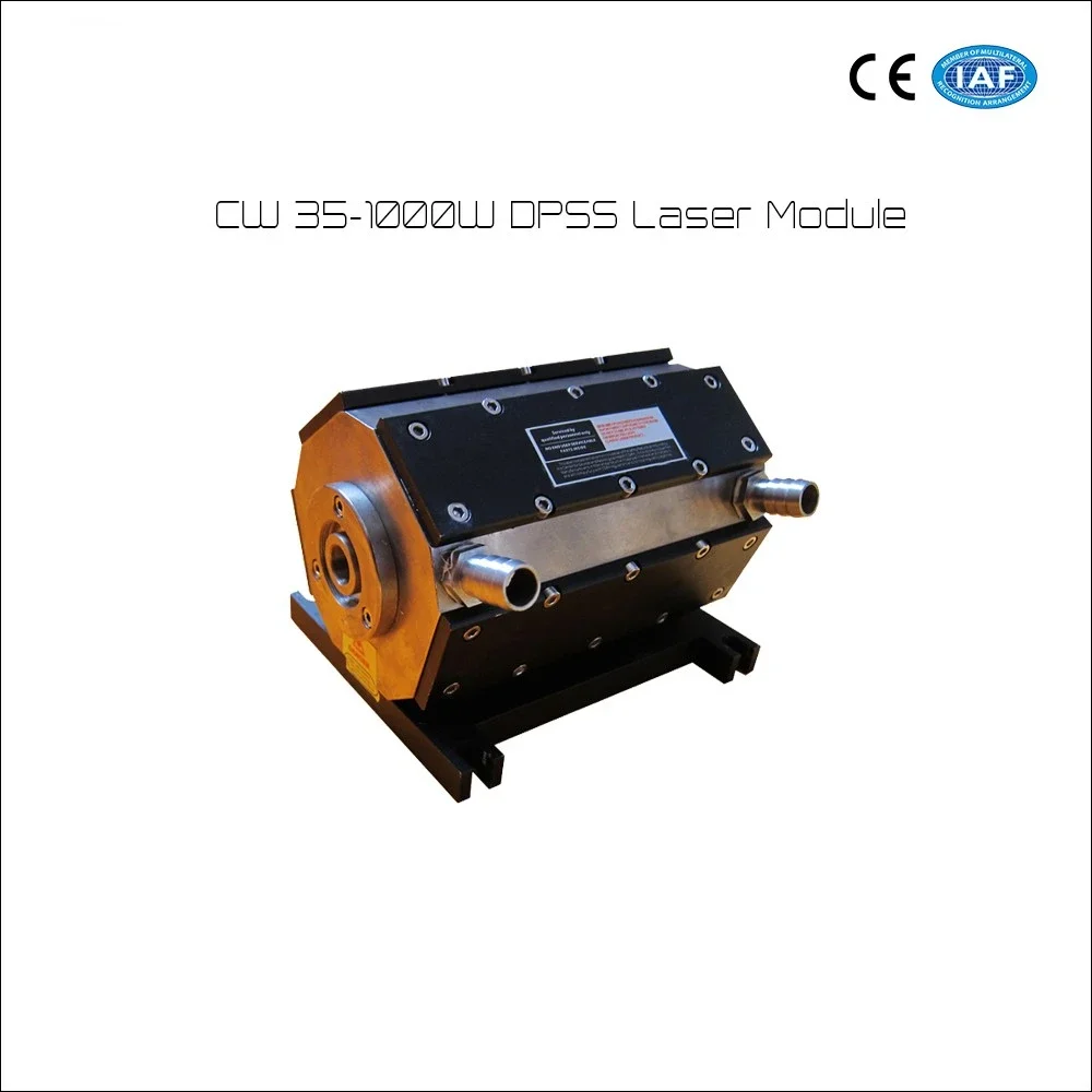 Módulo do diodo laser do DPS, Módulo verde do diodo laser, 150W-400W CW, 1064nm, 5mw