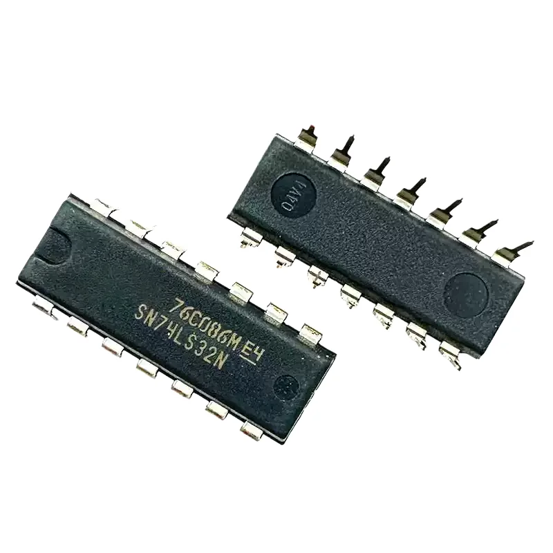 10PCS HD74LS32P SN74LS32N 74LS32 DIP-14 brand new original 4 sets of 2 input or OR positive logic circuit chips