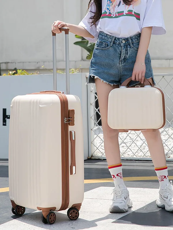 trendy-large-capacity-mother-child-luggage-female-travel-fashionable-pullman-suitcase-with-password-lock-and-universal-wheels