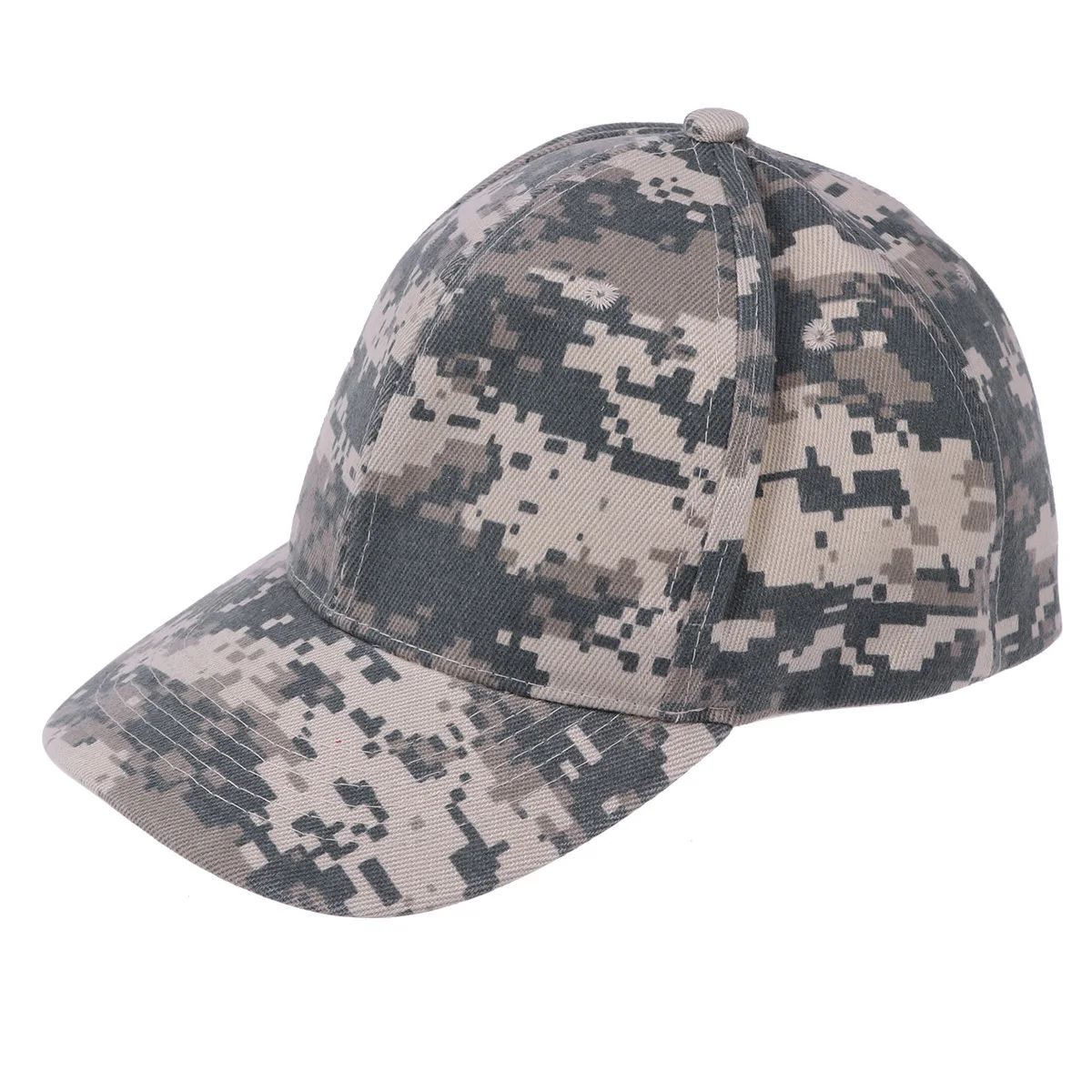 

Camo Baseball Hat Military Style Sun Cap Outdoor Fishing Hunting Uv Protection Low Profile Unstructured Peaked Cap