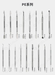 STALEKS Stainless Steel Nail Cuticle Spoon Pusher Profession Fashional Double Head Dead Skin Remover Manicure Nail Art Tools