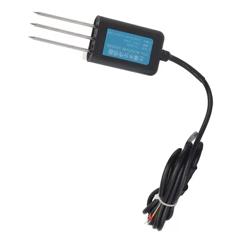 M11K-RS485 Output Soil Humidity Sensor Single Soil Moisture Transmitter 12-24V DC 0-100% Measurement Range Soil Tester