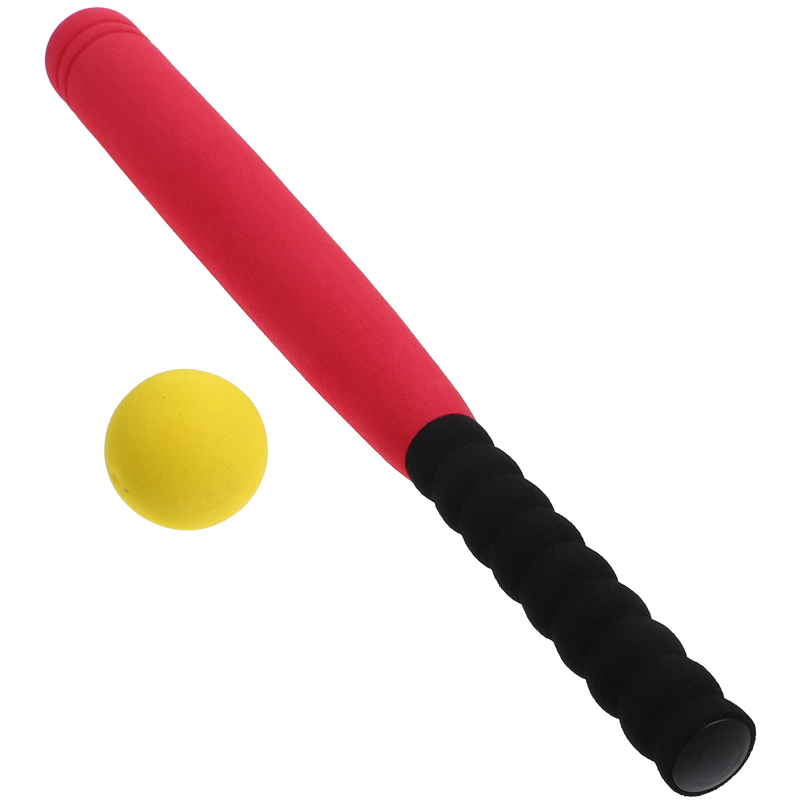 

Foam Baseball Bat 21.5 Inch Red Hollow Plastic Handle Grip Toy for Kids 3-5 Years Safe Training Set Toddler