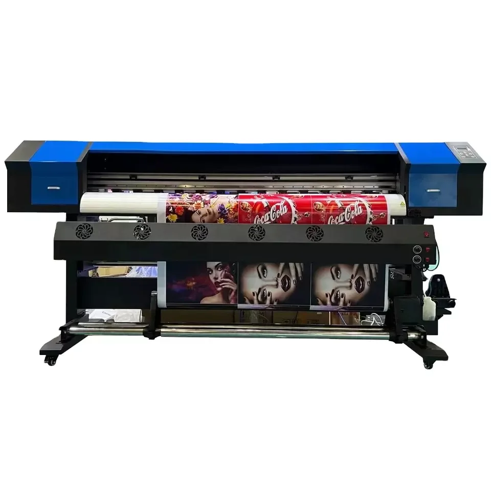 banner printing machine plotter printer sticker 1.8m vinyl printing xp600 eco solvent Printer