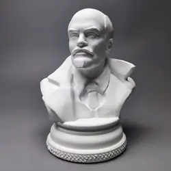 Vladimir Ilyich Lenin great man plaster statue ornaments art teaching aids sketch head sculpture graduation bust model