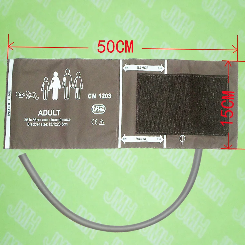 

5pcs CM 1203 Adult 25 to 35cm Arm C Single Tube NIBP Cuff