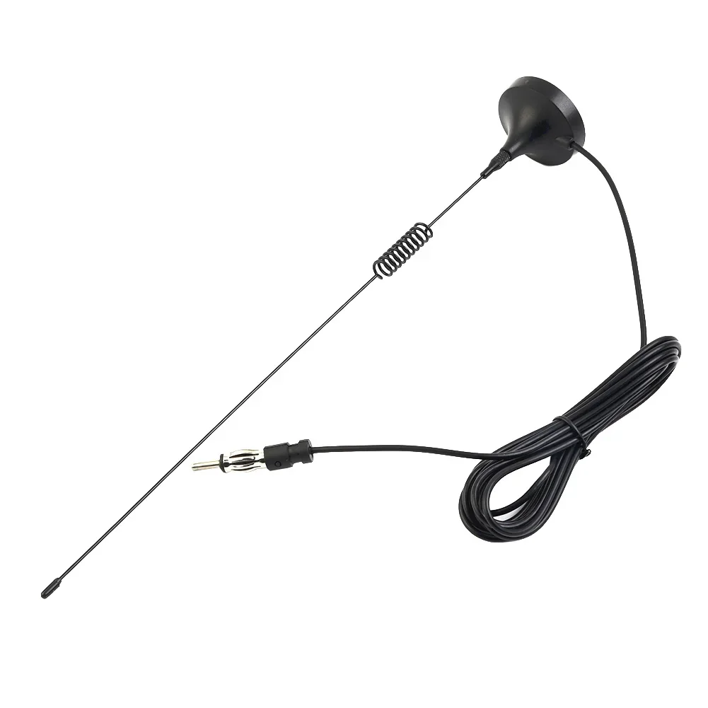 

Auto Stereo Radio FMAM Signal Aerial, Car Signal Booster Antenna, Dual Band 144/430Mhz, 31cm Antenna Length, Easy Installation