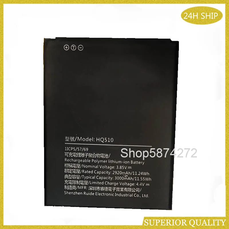 New Original 3000mAh HQ510 Mobile Phone Battery For Nokia 2.2 TA-1183 TA-1179 TA-1191 TA-1188 Bateria