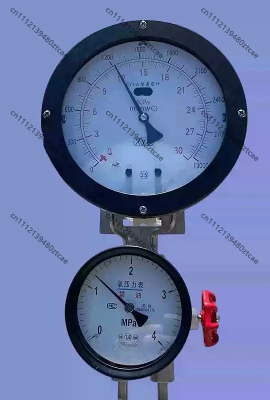 CYJ-A Cryogenic Differential Pressure Liquid Level Gauge For Dewar Vessel Low Temperature Pressure Vessel Storage Tank