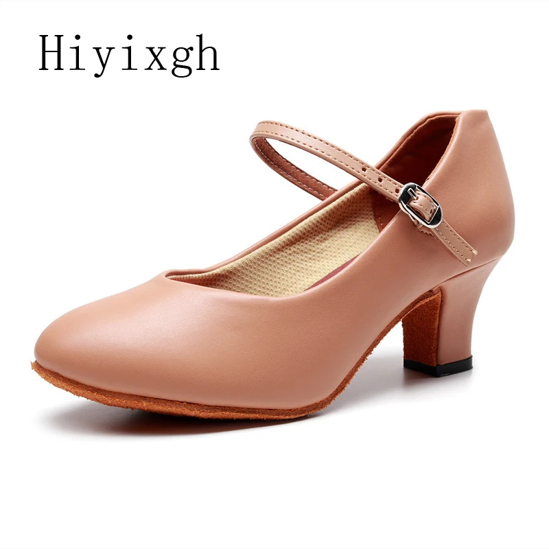 Flamenco Shoes Women Latin Salsa Dance Shoes Girls Heel 5cm Modern Ballroom Dance Shoe Ladies Girl Tango Dancing Shoe Size 34-43