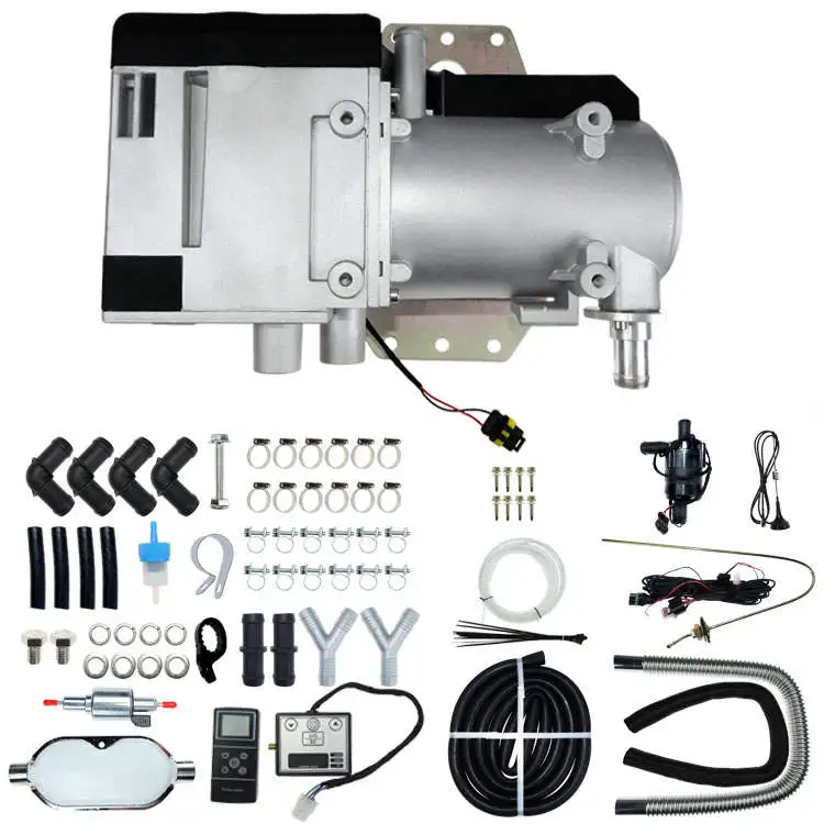 2026 For Warmconfort 12KW 12V RV Car Boat Engine Heater Diesel Liquid Water Parking Heater Air Conditioning System