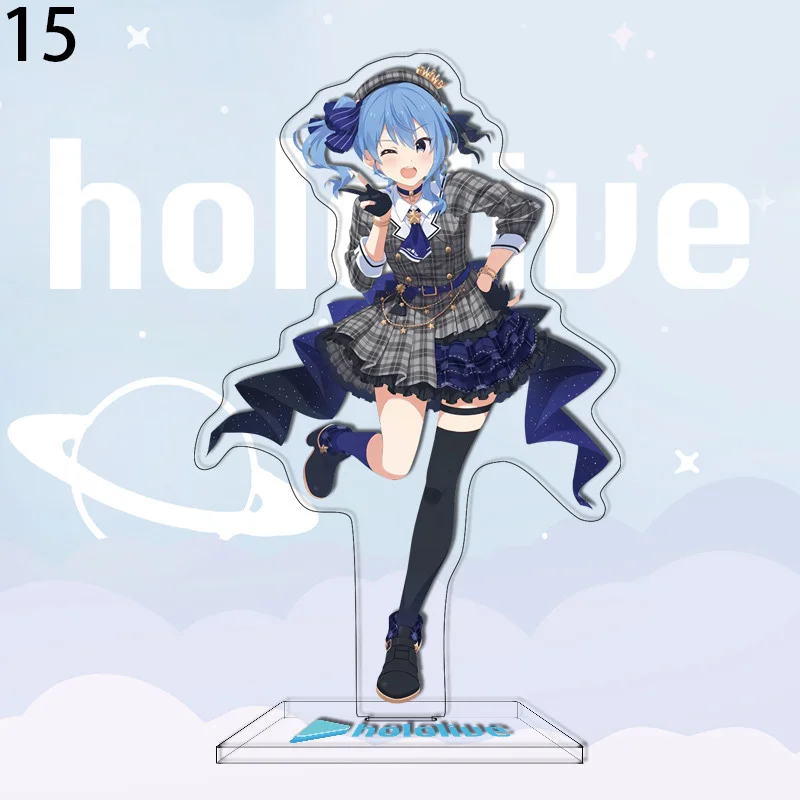 HOLOLIVE VTuber Acrylic Stand & Figure Set - Suisei, Okayu, Koyori Anime Desk Decor (Fan Art Gift)
