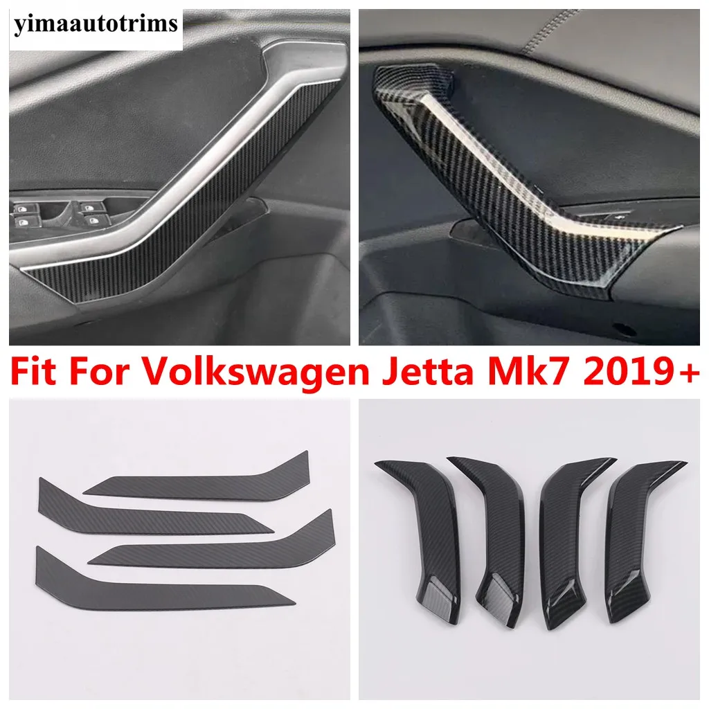 

Car Inner Door Armrest Handle Panel Strip Decoration Cover Trim Fit For Volkswagen Jetta Mk7 2019 - 2022 Accessories Interior