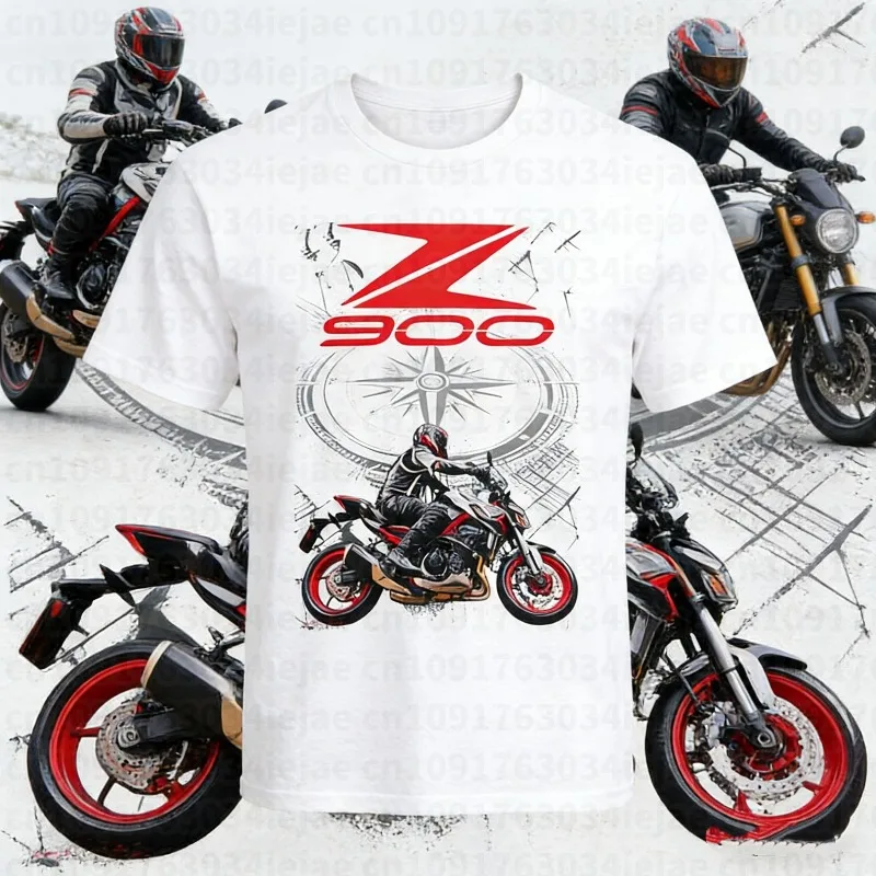 

Летняя быстросохнущая дышащая футболка Kawasaki из 100% хлопка с принтом, тонкая, для мужчин и женщин, для мотоциклистов, комфортная