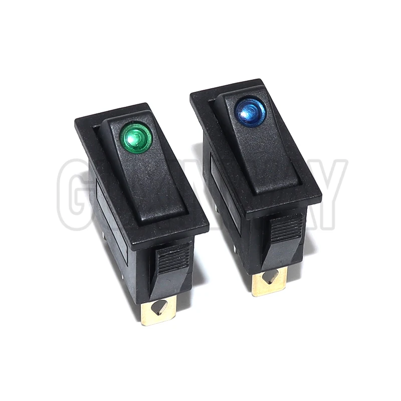 1PCS KCD3 2단 3핀 전기 장비 조명 포함 전원 스위치 16A 250V / 20A 125V AC 로커 스위치 ON-OFF ON-OFF-ON