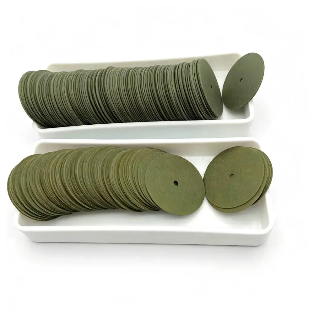 100PCS Dental Lab Ultra Thin Separating Discs 22×0.2mm Metal Ceramic Crown Cutting Polishing Abrasive Discs
