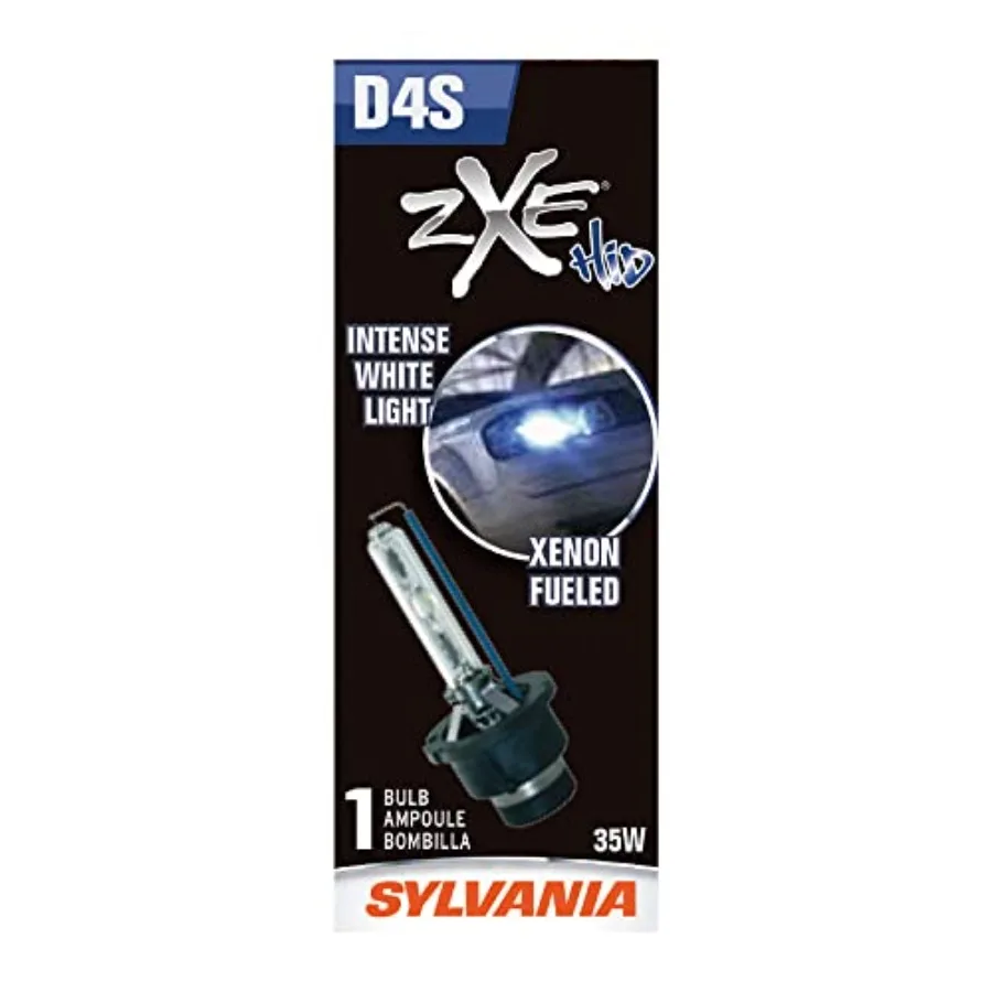 

Лампа для фар D4S SilverStar zXe HID с высокой интенсивностью разряда - Высокопроизводительная, более яркая и белоснежная ксеноновая лампа