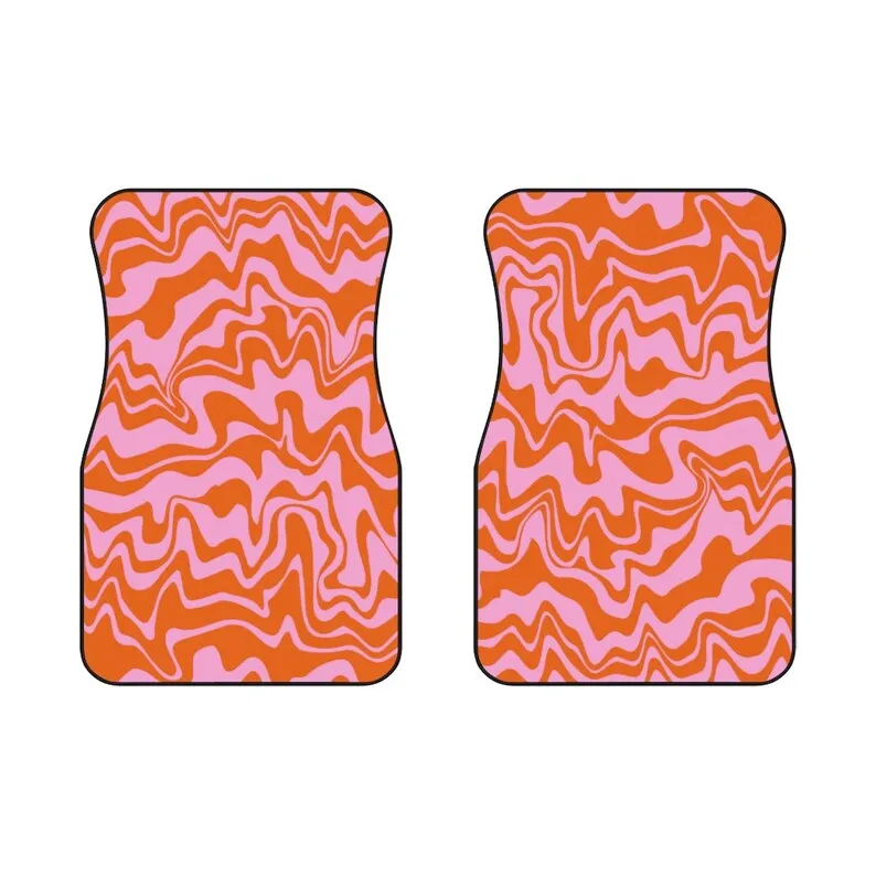 

New Driver Gift, New Car, Fun Cat Mats, Set of 2 Car Mats