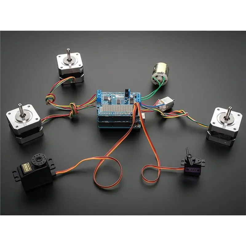 AU61 Steppers Controller Motor/Stepper/Servo Shield Board Servos Robotics DIY Module