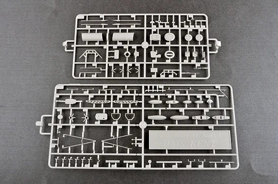 Trumpeter 05352 1:350 échelle HMS Kent cruiser lourd navire militaire assemblage en plastique jouet artisanat modèle Kit de construction