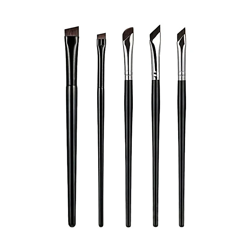 Angled Eyebrow Brush, Precision Makeup Tool for Eyeliner and Brow Contouring, Professional Makeup Brush