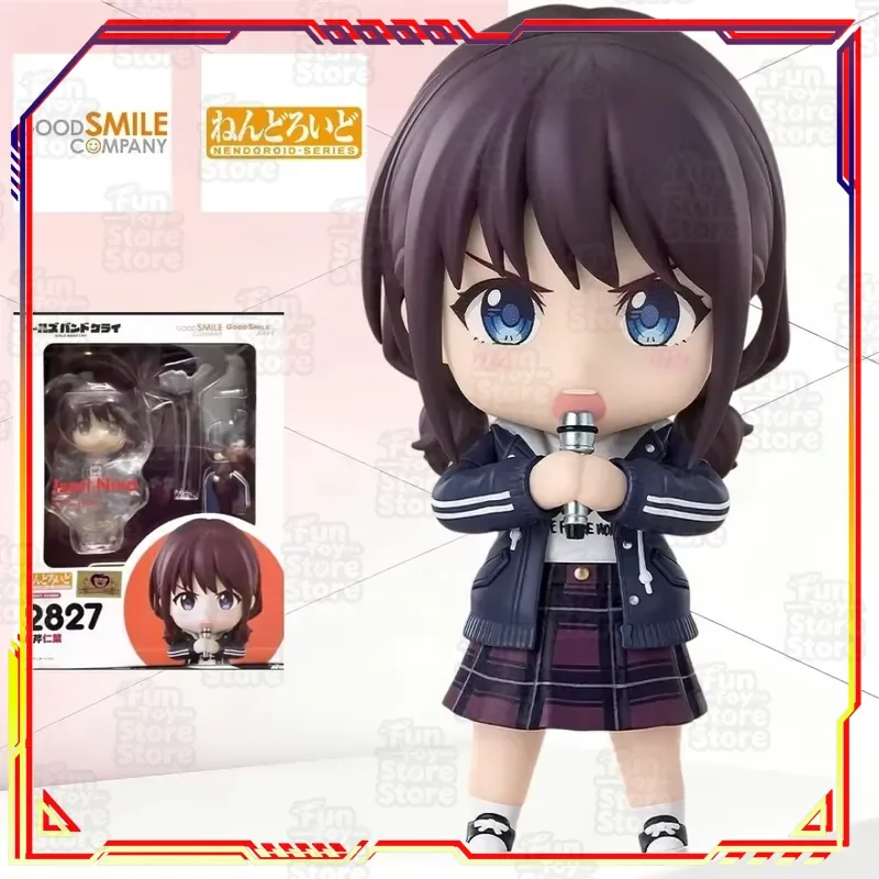 Good Smile Company Nendoroid Iseri Nina Bandori Girls Band Cry Figura de Anime 100mm Estilo Q Modelo Coleccionable Articulado Oficial