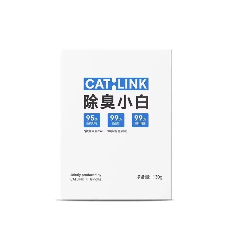 CATLINK-Gel de desodorización especial para gatos pequeños, accesorios de desodorización, blanco, adecuado para gatos pequeños, lavabo, bolsa de basura