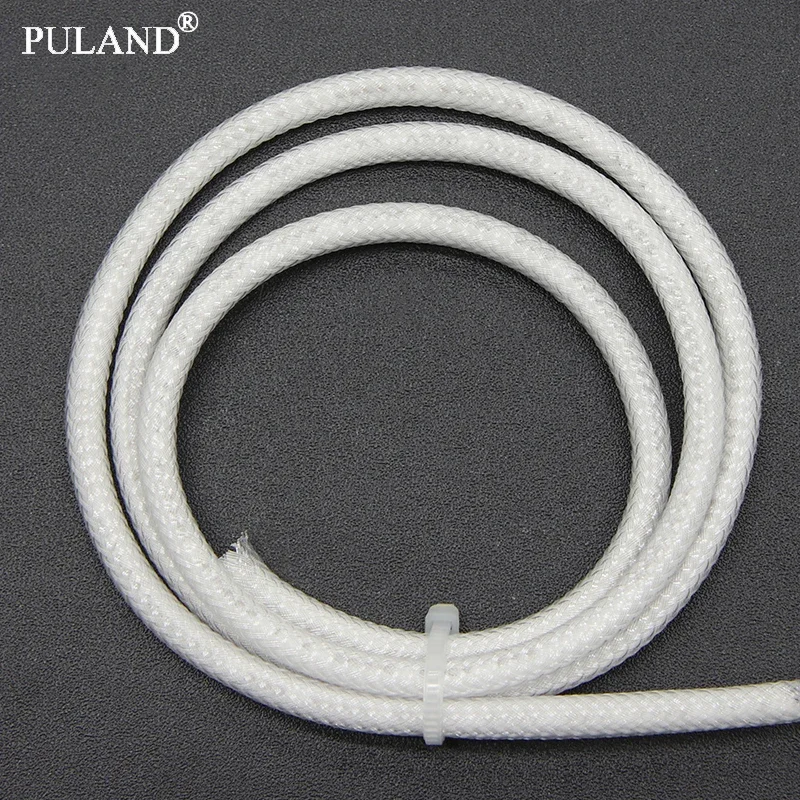 

1~50m Clear PET Braid Sleeve 2/4/6/8/10/12/16mm High Density Wire Protection Sleeving Snake Skin Wrap Sheath For Electric Cable