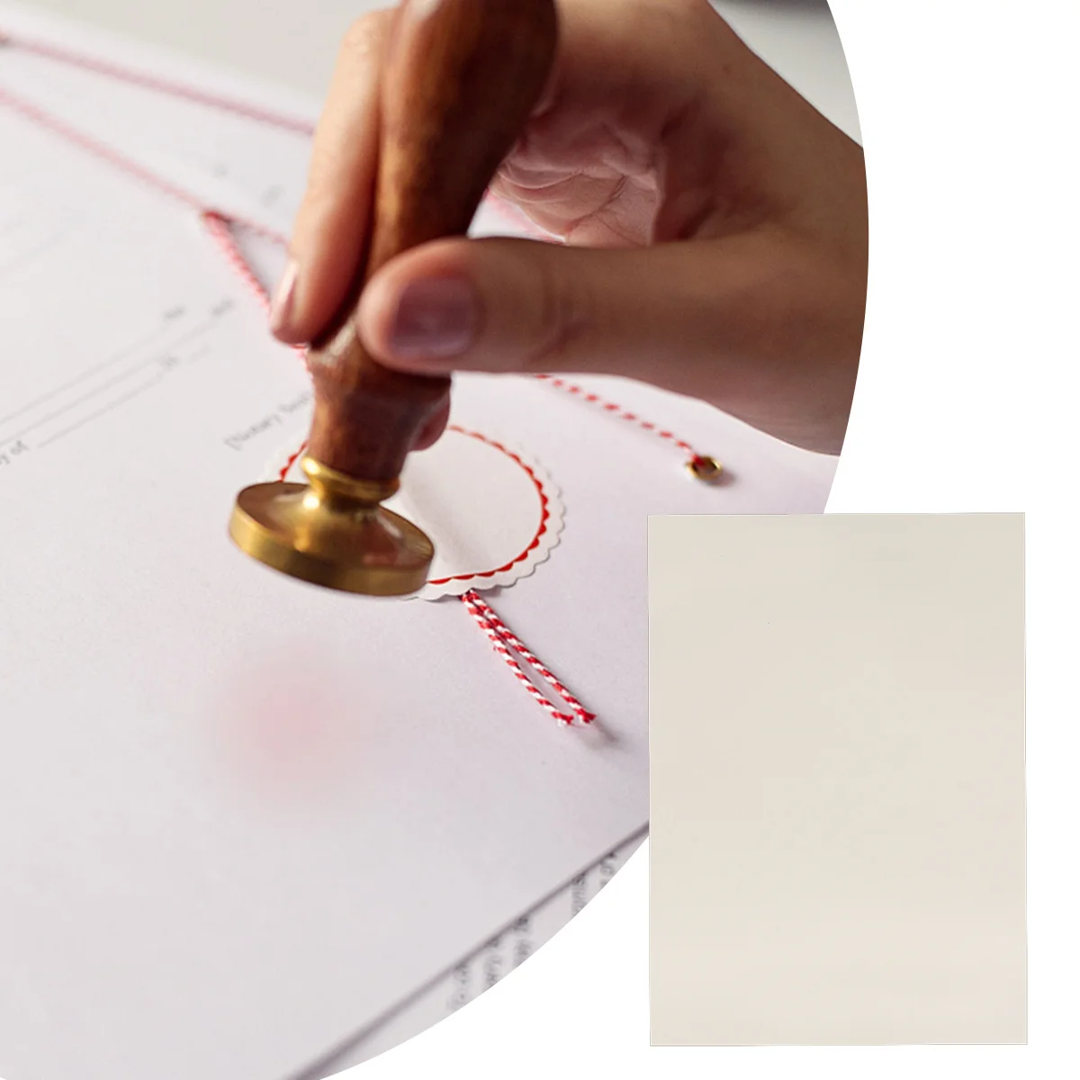 

5pcs Border Inner Sheet Core A4 Certificate Fill-In Printable Graduation Writing Blank A4 12K Border Inner Sheet Paper Core