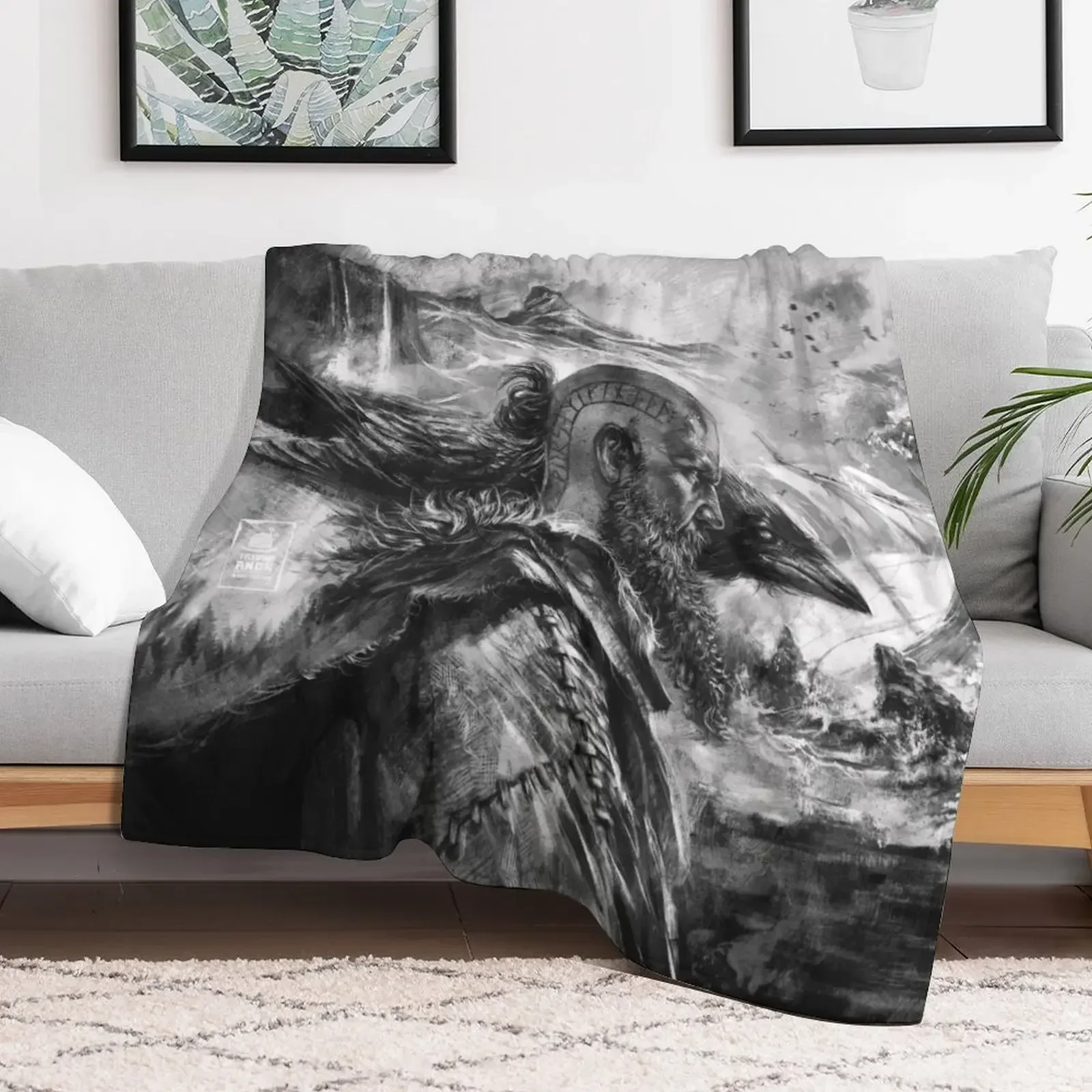 

Among the Gods Throw Blanket Decorative Beds Custom Baby Fashion Sofas Blankets