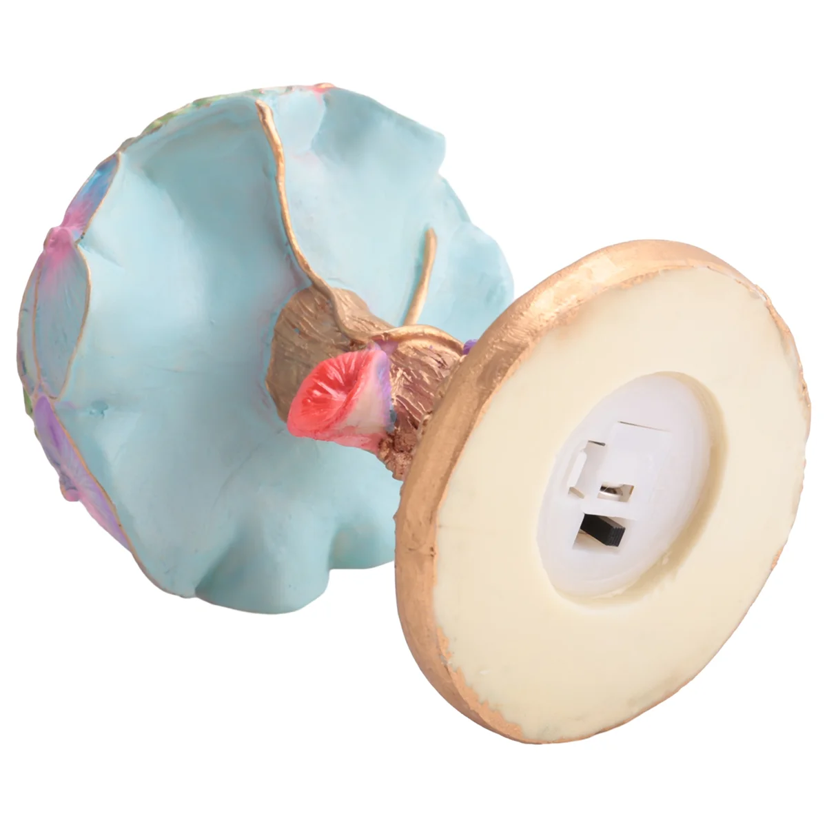 Creative Stained Plant Series Table Lamp Colorful Bedroom Bedside Mushroom Retro Table Night Lamp Atmosphere Light,2 image 6