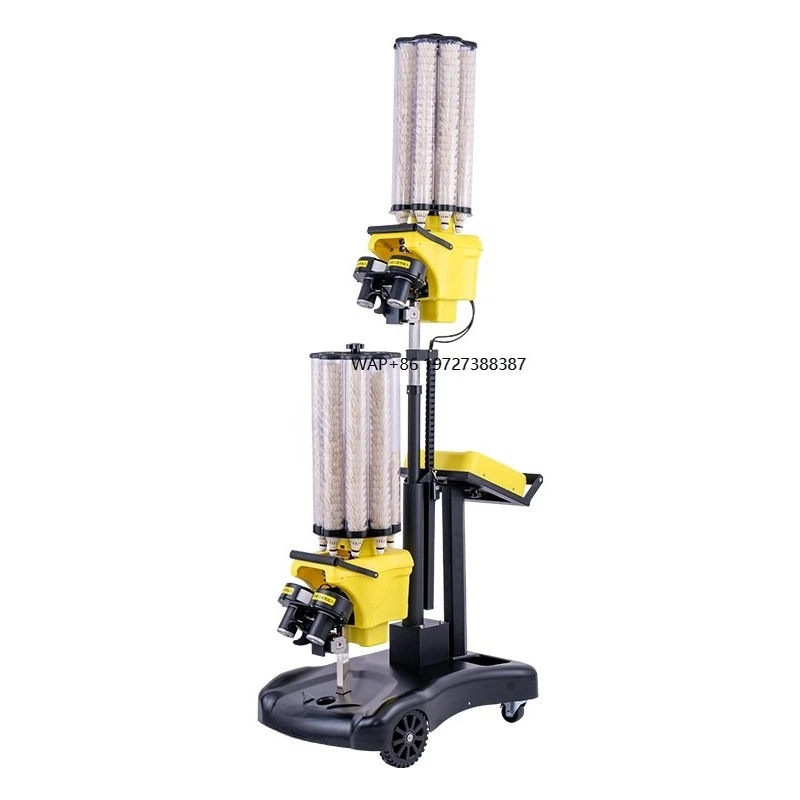 

Automatic Shuttlecock Badminton Launcher Machine SIBOASI 8025A Shooting Practice Badminton Feeding Equipment