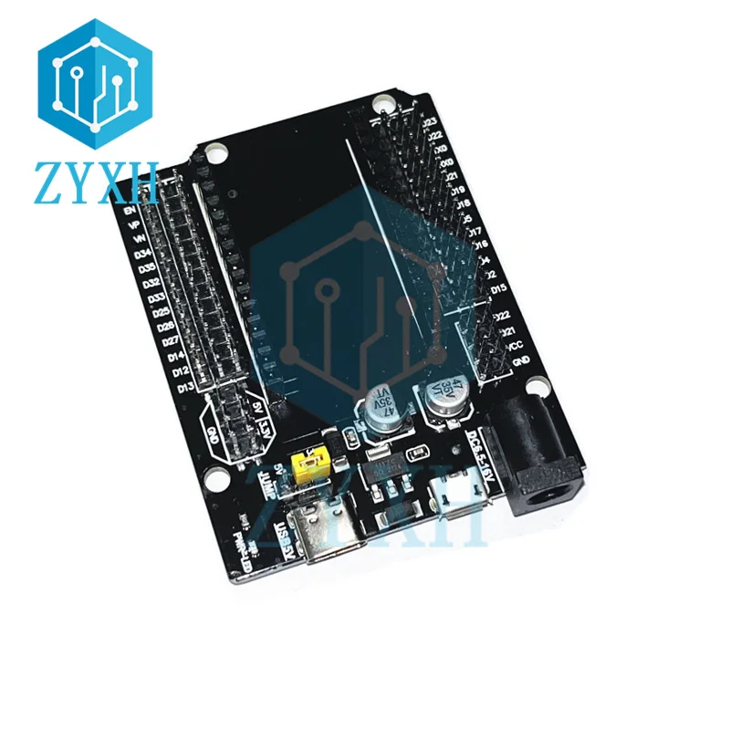 Versi baru ESP32 papan pengembangan CH9102X WiFi + Bluetooth daya ultra-rendah Dual Core ESP-32S ESP32-WROOM-32D ESP32-WROOM-32U