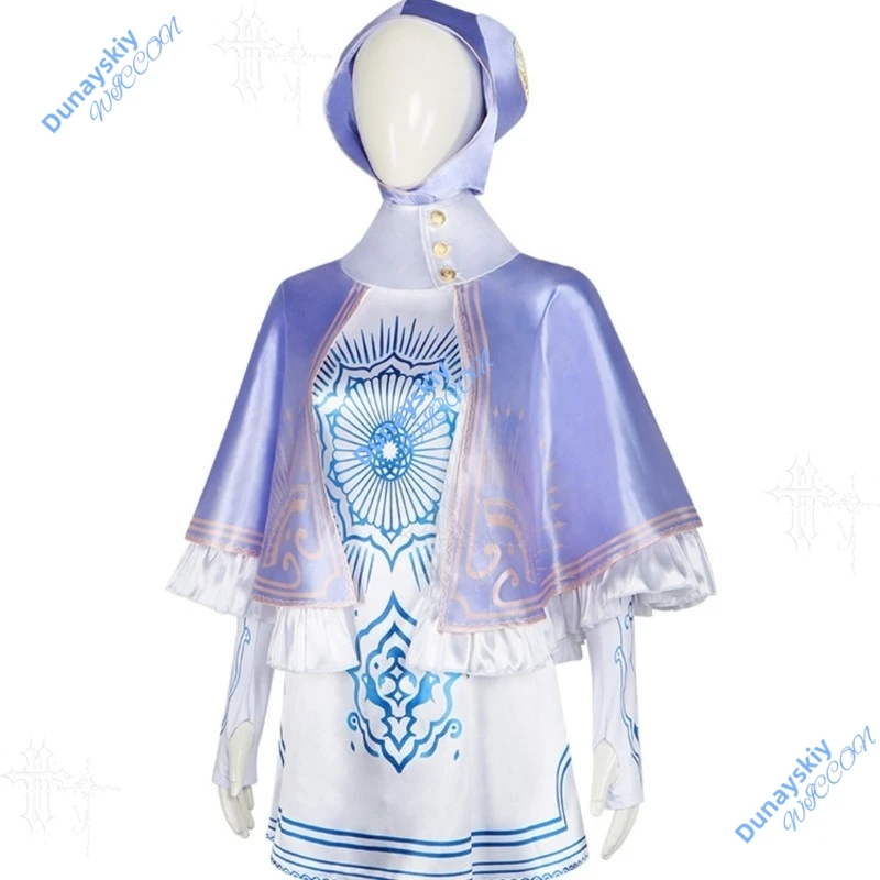 Golden Sun Emblem Ingrid Cosplay Set Short Skirt Crop Top Mary Janes Street Fighting Costume Plus SizeWomen Halloween Party Wear view 4