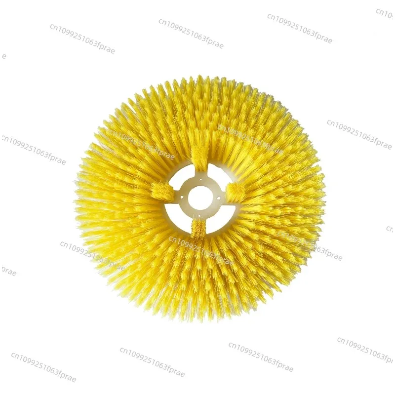 Long Handle Electric Cleaning Brush, Large Diameter Disc Brush Head for Photovoltaic Panel, Floor & Household Surface Washing