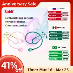 Spirit Medical Stethoscope 501 Professional Stethoscopes Pediatrics Fetal Heart Pregnant For Doctor Medical Students Health Care