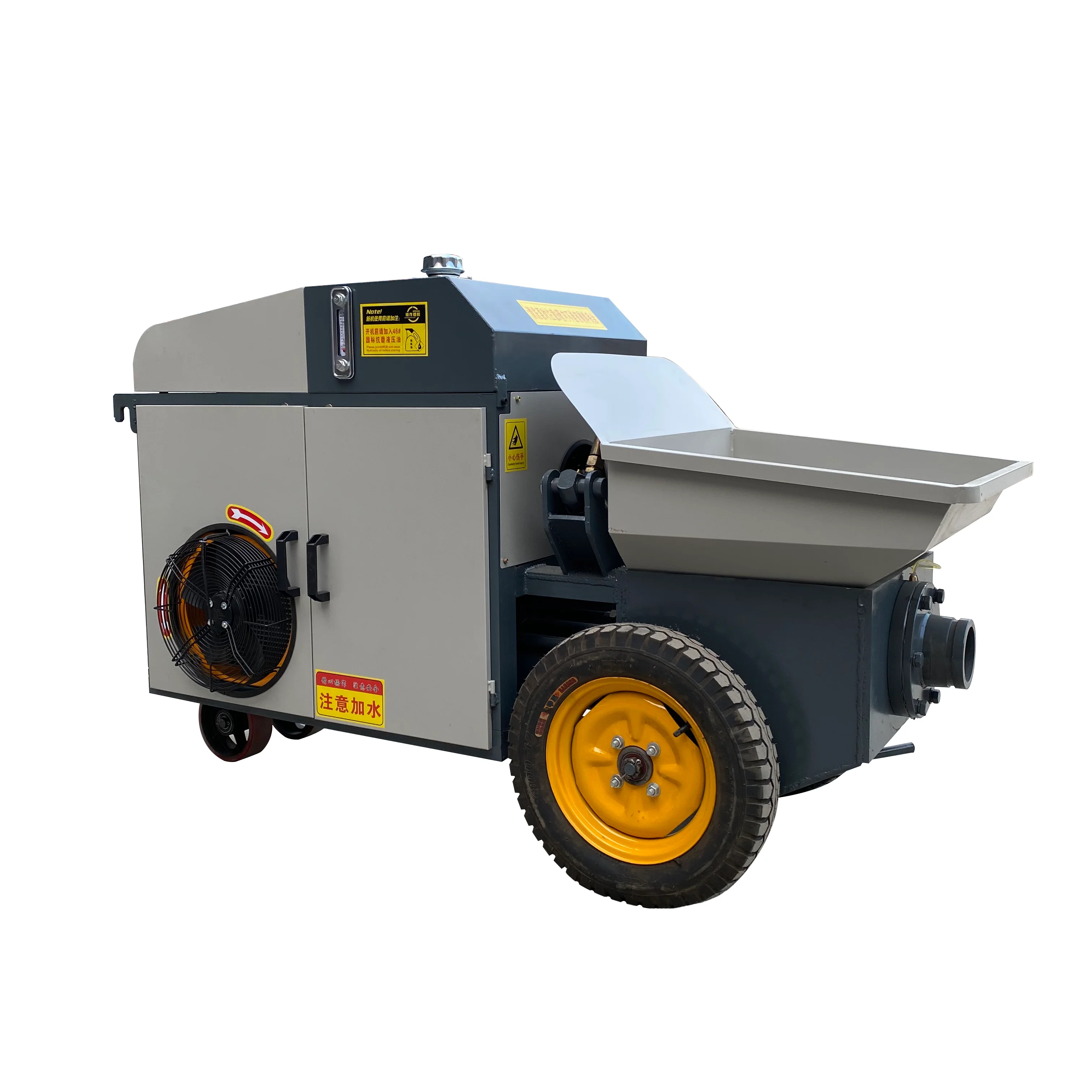 Factory Direct Sale Electric Concrete Pumps With 15 Kw Motor Power 60m Horizontal Conveying Distance High Efficiency In Stock