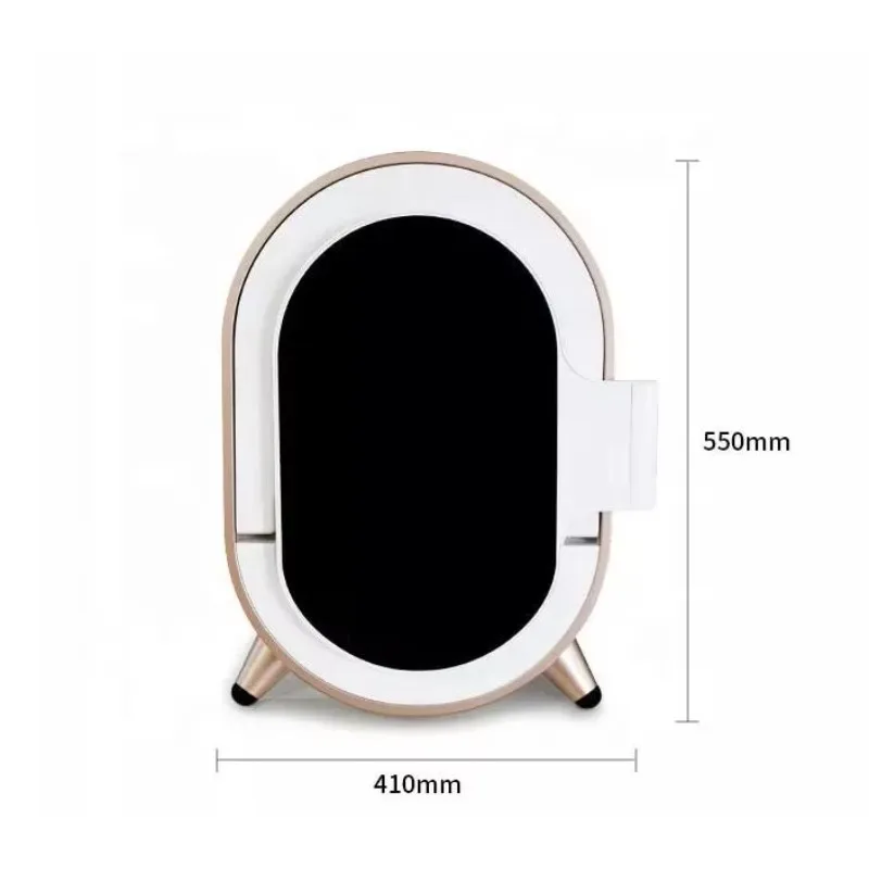 YYTINNueva máquina analizadora 3D con escáner facial 3D preciso para pruebas de arrugas y humedad de poros