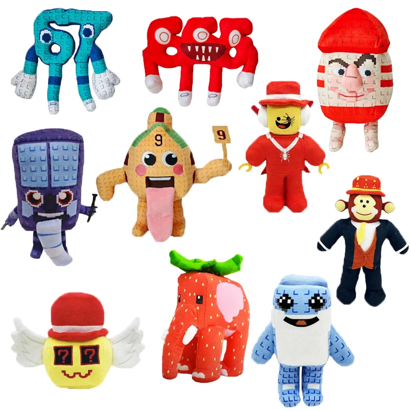 

2026 New Steal A Brainrot Cute Figurine No.9 House Plush Toy Game Peripherials Plushies Stuffed Dolls Anime Toys Christmas Gifts