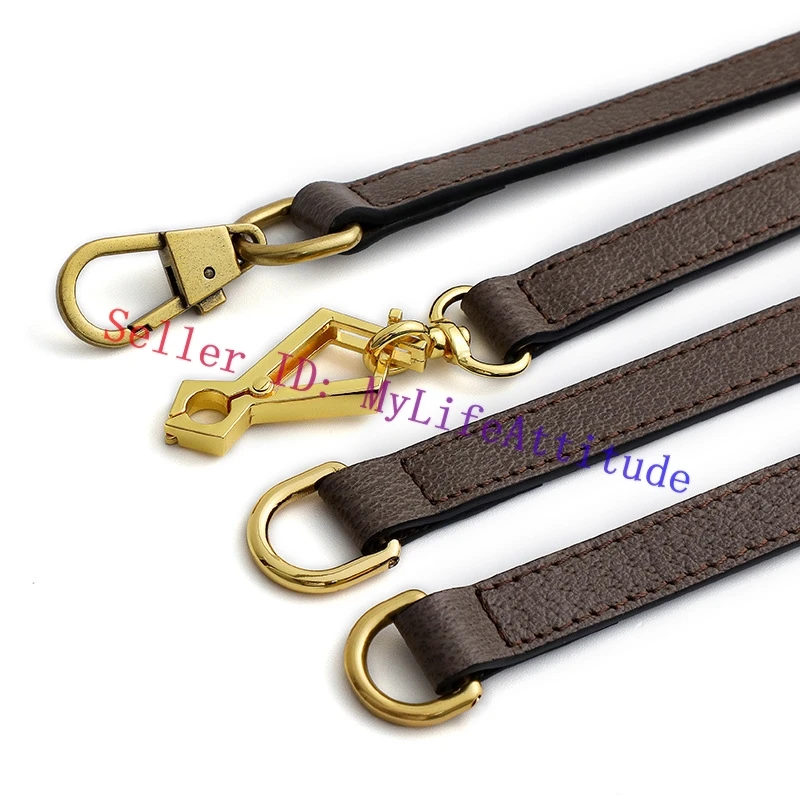 

Tan Coffee Leather Adjustable Shoulder Strap For Designer Ophidia Handbag Camera Bag Purse Pochette