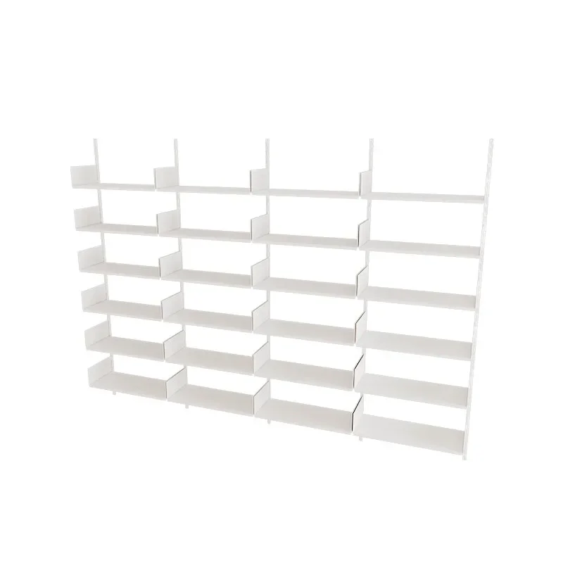 

Modern decorative wall bookshelves, track shelf shelves, wall-mounted suspension, multi-layer simple combination