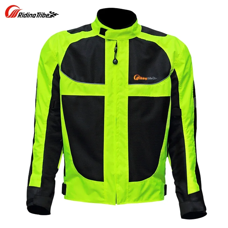 Motorcycle Summer Waterproof Jackets Men Moto Protective Gear Jacket men Racing Reflective oxford clothing Motorbike jackets