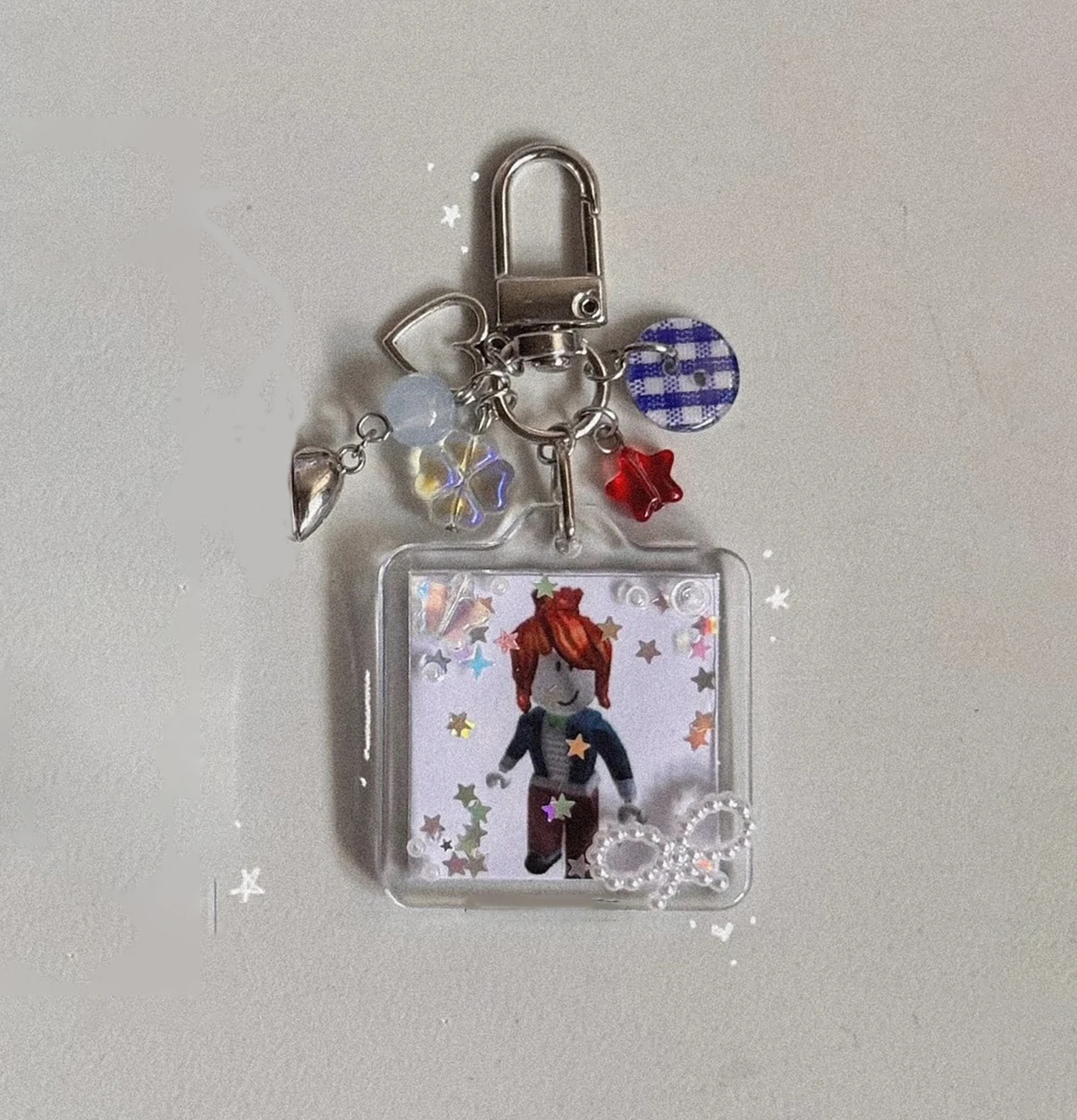 سلسلة مفاتيح روبلوكس مصنوعة يدويًا #3